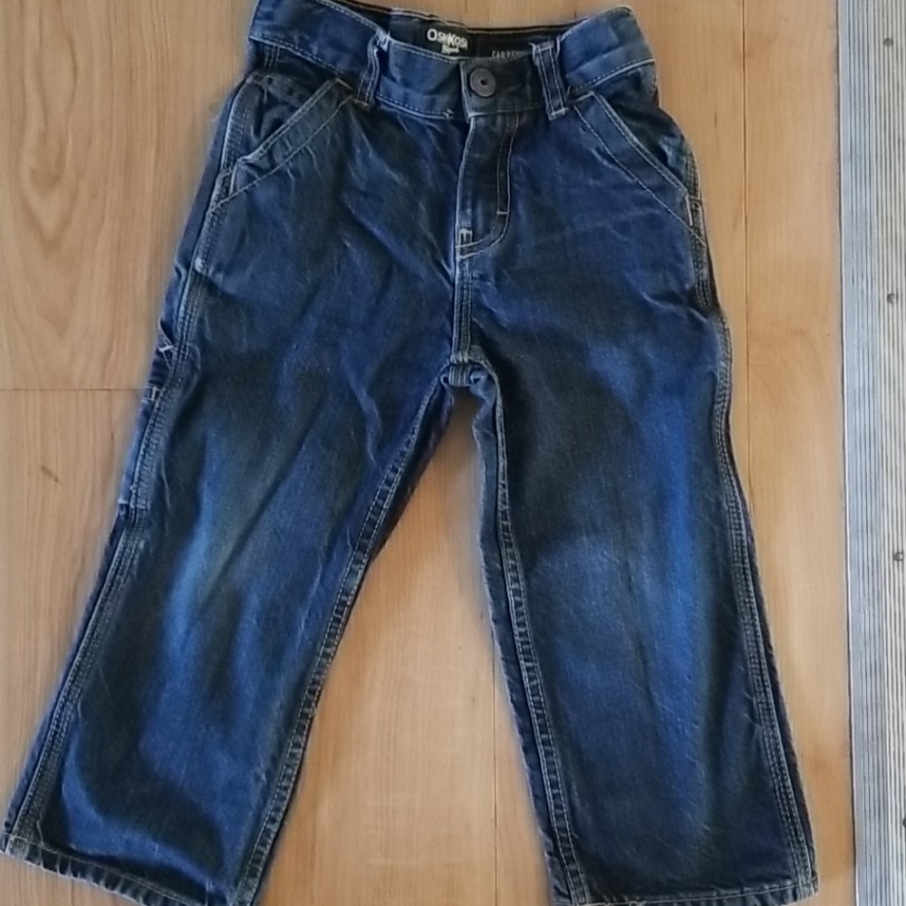 Carpenter Style - 3T boys Oshkosh BGOSH Jeans - Picture 1 of 2